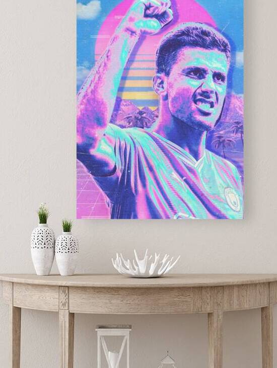 Rodri Retro Poster by RabbitSagitarius