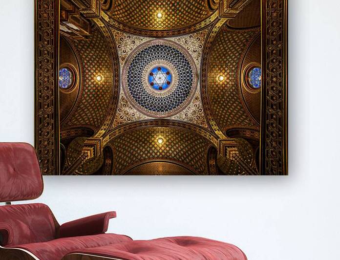 Spanish Synagogue Prague  by Judaic Gallery