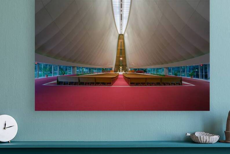 Temple Beth El Detroit interior by Judaic Gallery