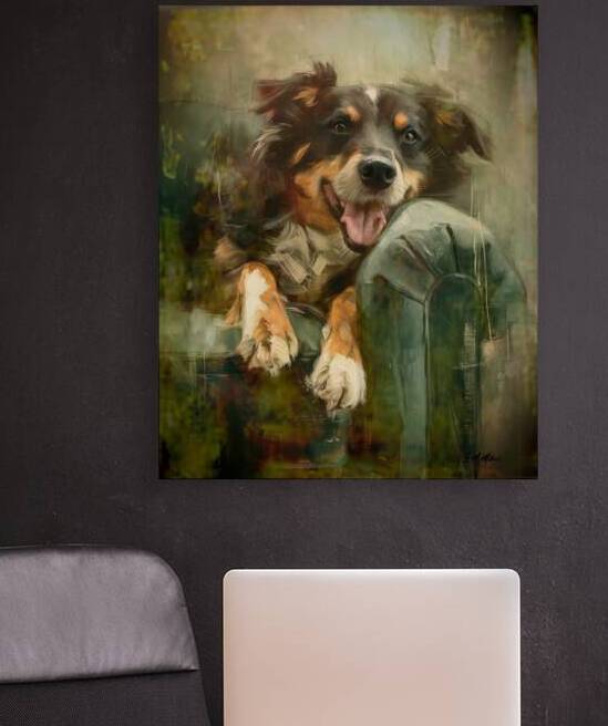 Mans Best Friend by Susanne McMillan Art