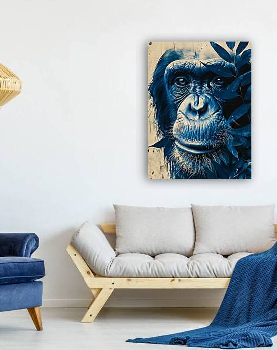 Gaze of the Primate by Digiart