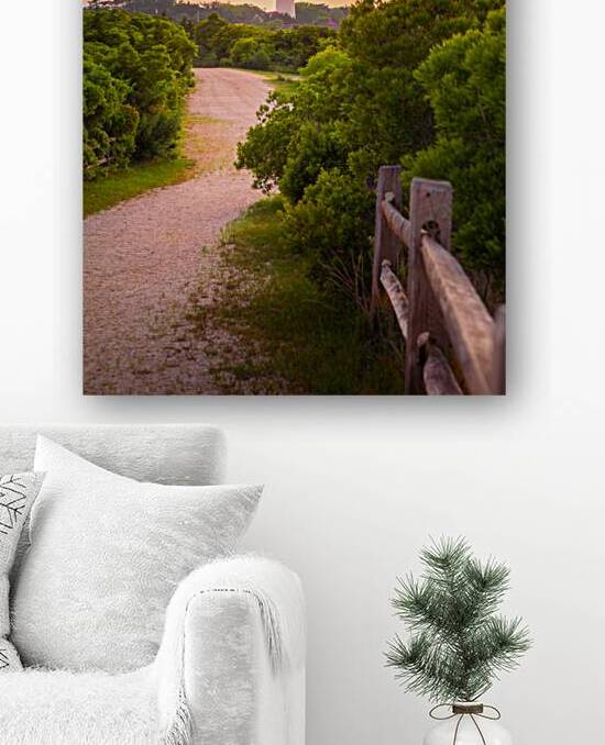 Sandy Path Sunset Cape May Lighthouse by Jason Fink