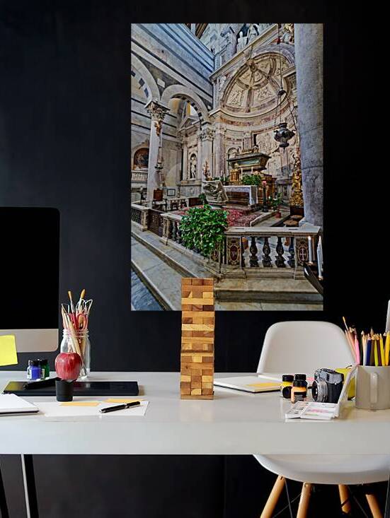 Pisa Tuscany Italy. The interior of the Cathedral by Marco Brivio