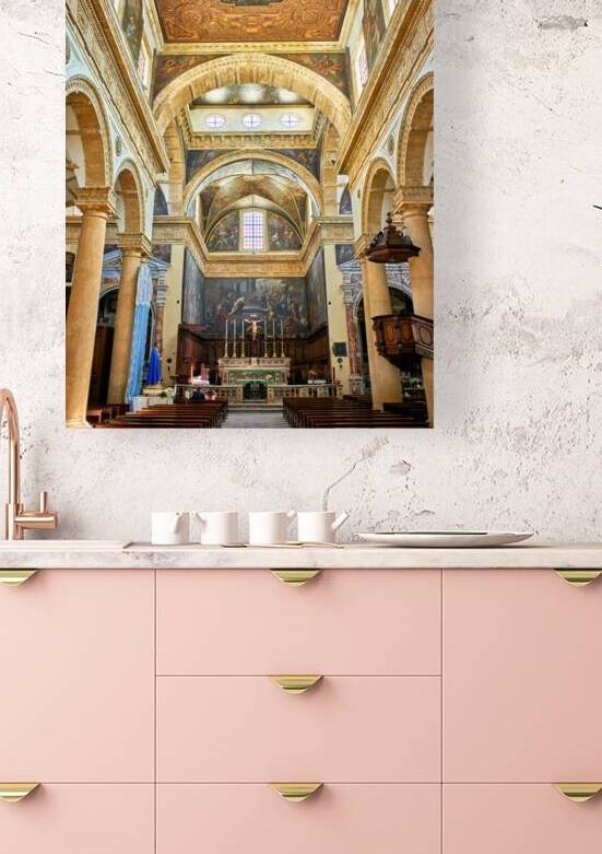 Salento. Apulia Puglia Italy. Gallipoli. The cathedral by Marco Brivio