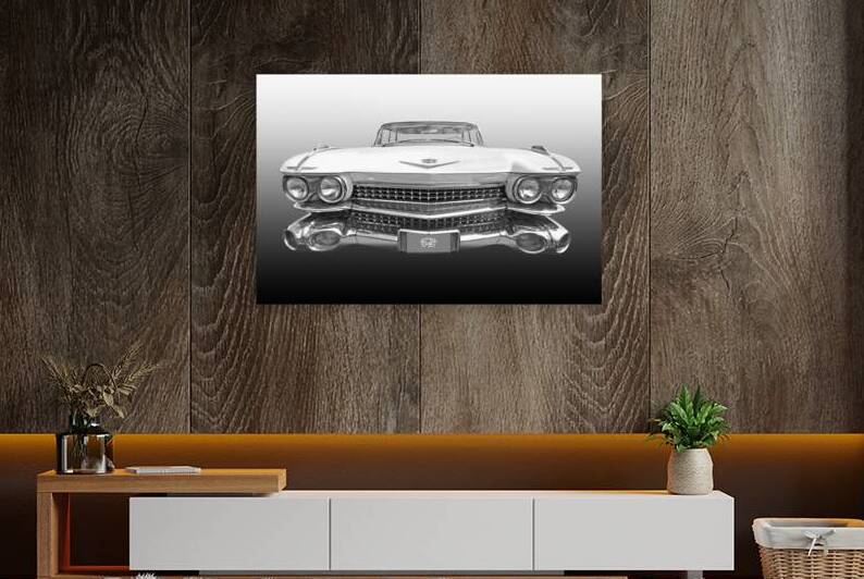 1959 Cadillac Front View by Gill Billington