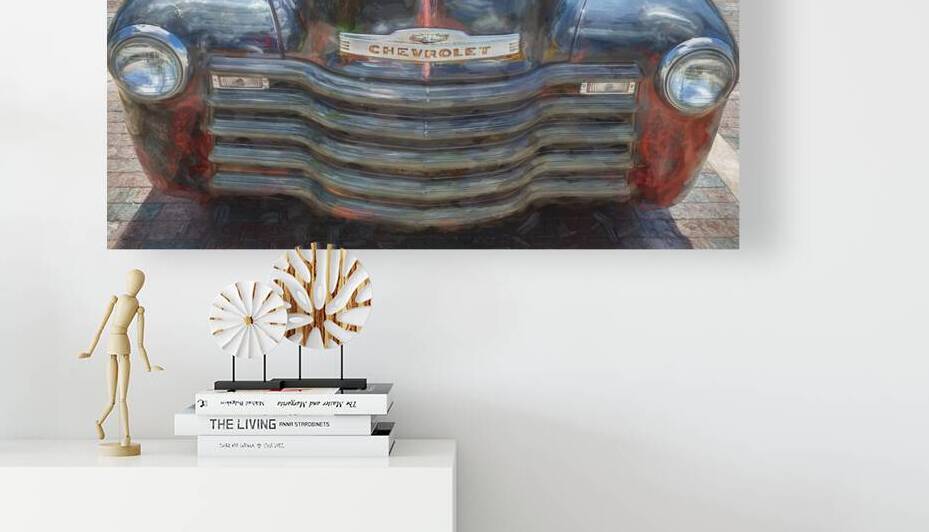 1950 Chevrolet Pick Up Truck Rat Rod 3100 X 7 by Rich Franco