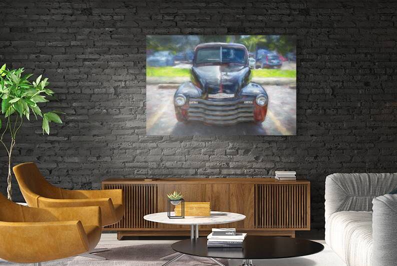 1950 Chevrolet Pick Up Truck Rat Rod 3100 X 9 by Rich Franco