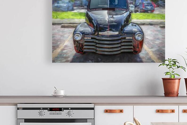 1950 Chevrolet Pick Up Truck Rat Rod 3100 X 12 by Rich Franco