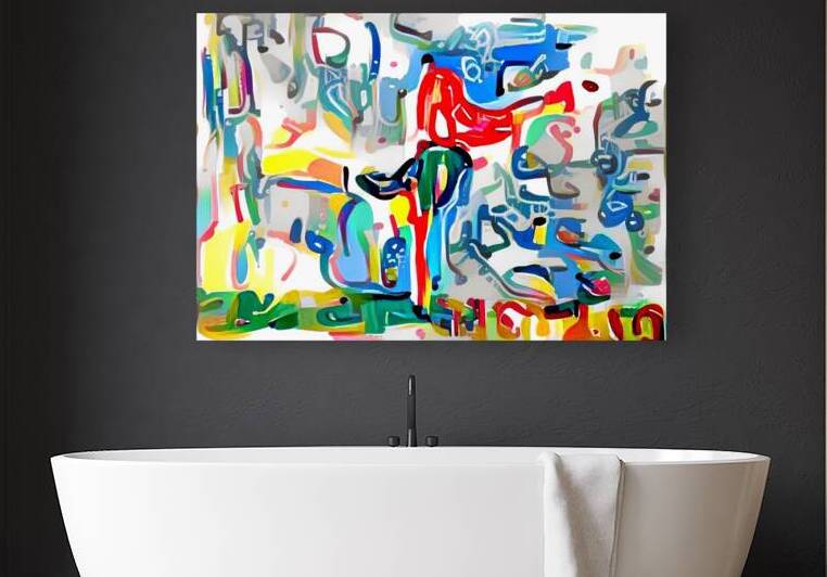 the hand stand kid by Luciano