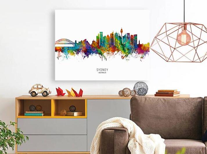 Sydney Australia Skyline by Michael Tompsett