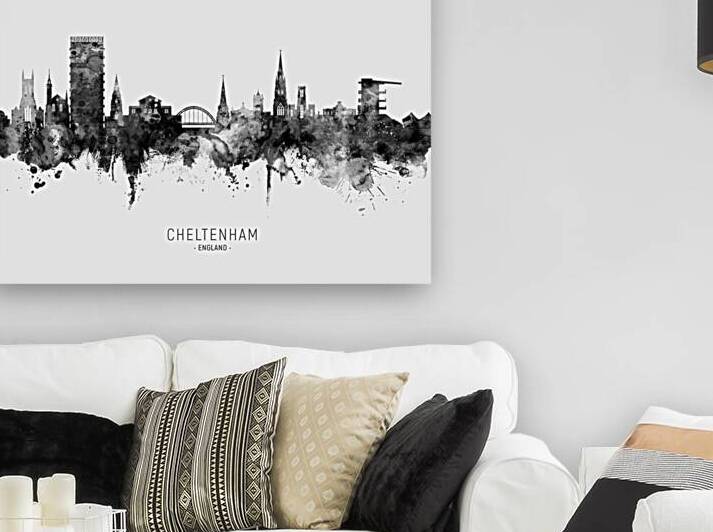 Cheltenham England Skyline by Michael Tompsett