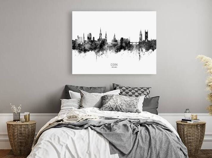 Cork Ireland Skyline by Michael Tompsett