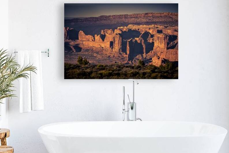 Courthouse Towers Sunset by dbg photo