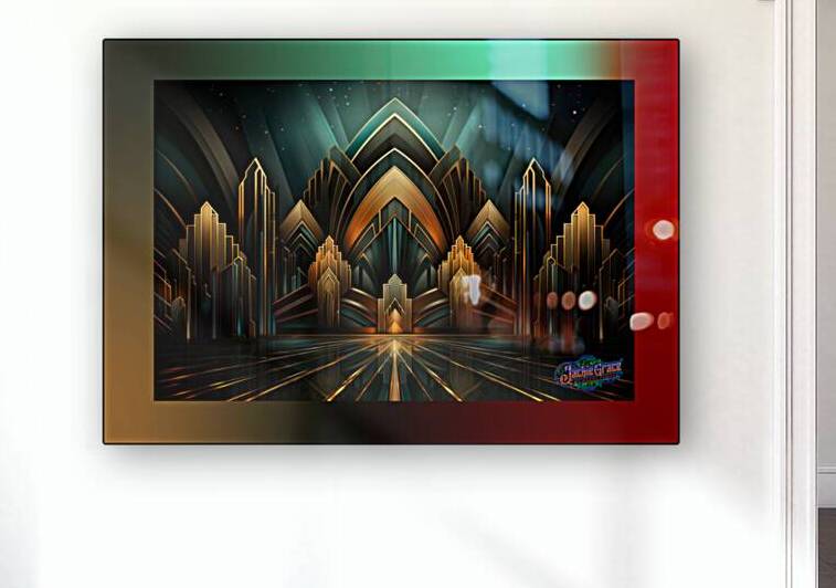 Emerald City Art Deco  by Jackie Grace