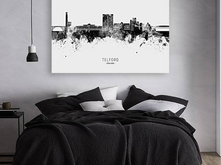 Telford England Skyline by Michael Tompsett