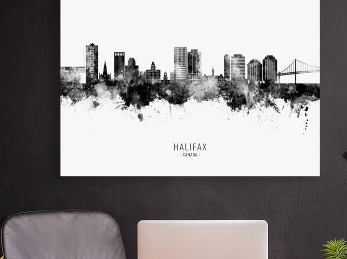 Halifax Canada Skyline by Michael Tompsett