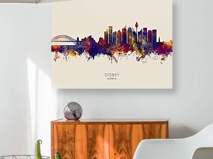 Sydney Australia Skyline by Michael Tompsett