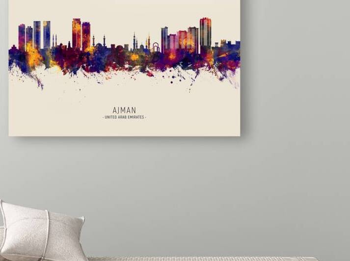 Ajman Skyline by Michael Tompsett