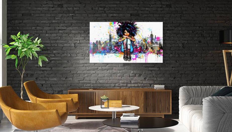 Little Miss Princess - Urban Kid by SykArt Designs