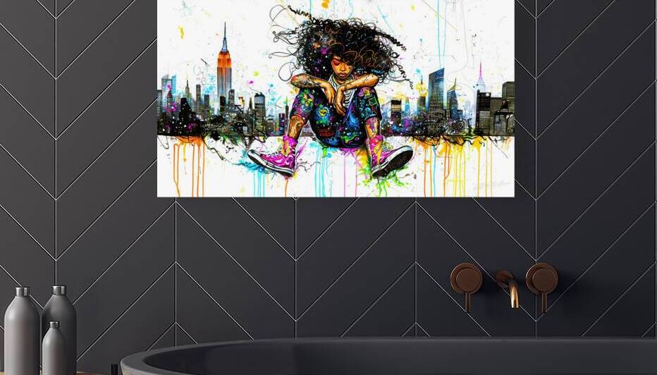 Little Miss Thing - Urban Girl by SykArt Designs