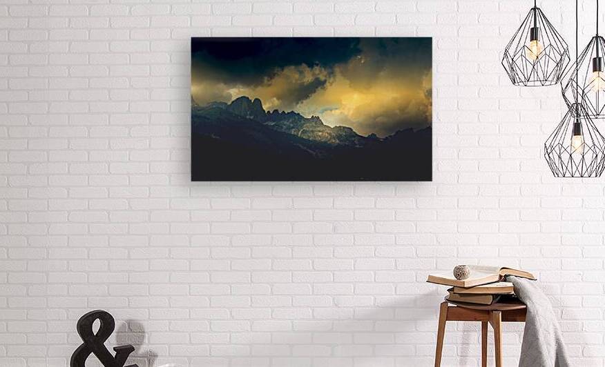 Giau Mountain Sunset Storms by Norma Brandsberg Photography