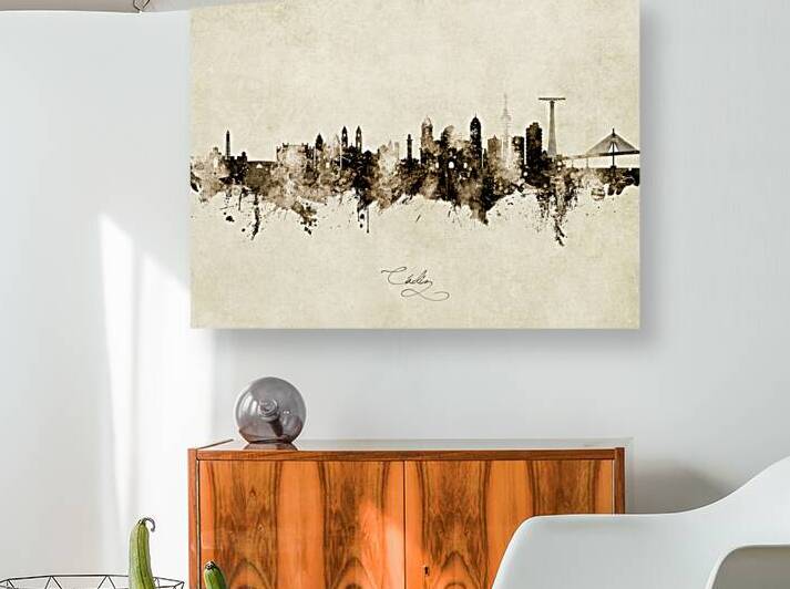 Cadiz Spain Skyline by Michael Tompsett