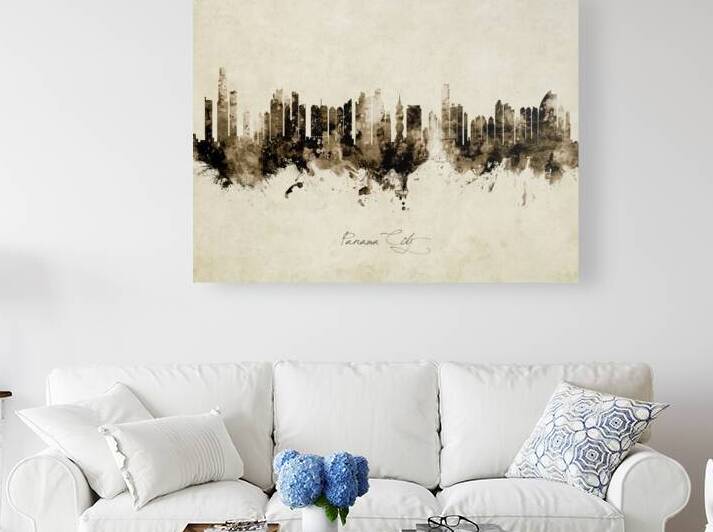 Panama City Skyline by Michael Tompsett