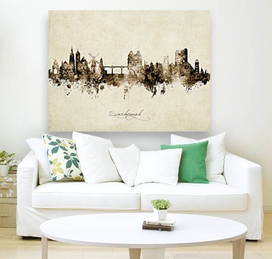 Scarborough England Skyline by Michael Tompsett