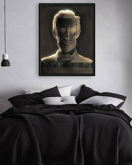 Abraham Lincoln Remix Art by Row One Brand