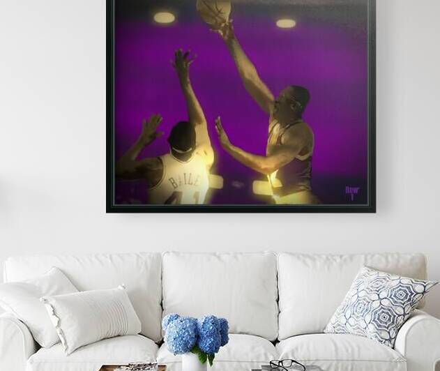 Lakers James Worthy Jump Hook by Row One Brand