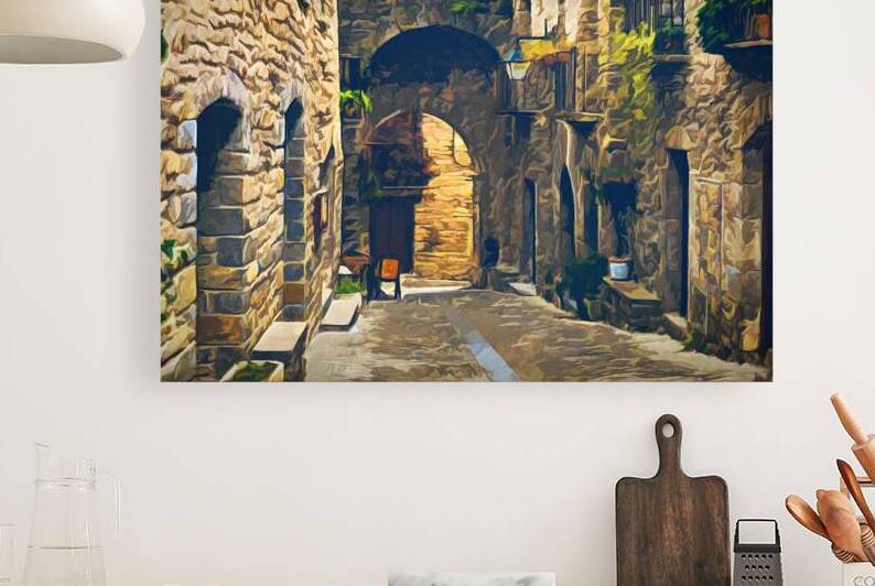 Picturesque Corner - CR2310-9987-PIN by JordiCarrio