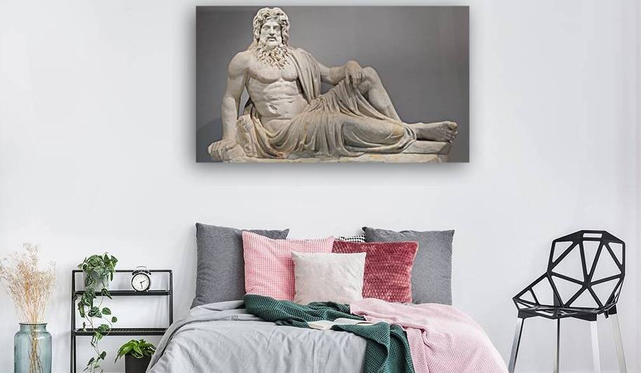 Rome Vatican City - Vatican Museums Statue of Oceanus by Paolo Modena