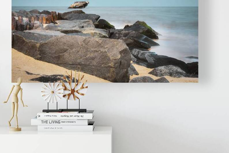 Sand Rocks and a Shipwreck by Jason Fink