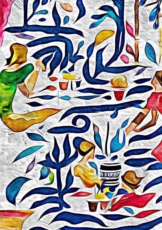 The gossipers   by Le Boulanger