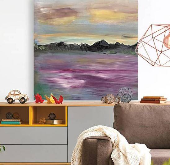 Purple Lake by Marquita Milliken