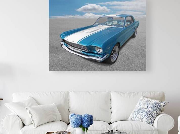 1965 Ford Mustang Coupe by Gill Billington