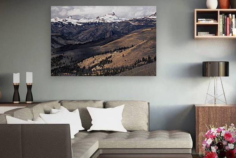 Snow-capped Uncompahgre by Andy Crawford