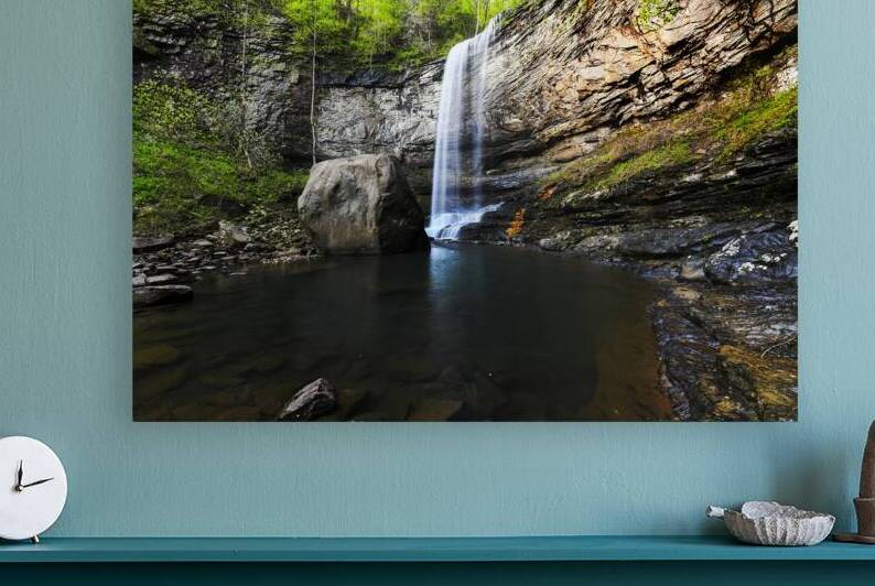 Spring at Hemlock Falls by Andy Crawford