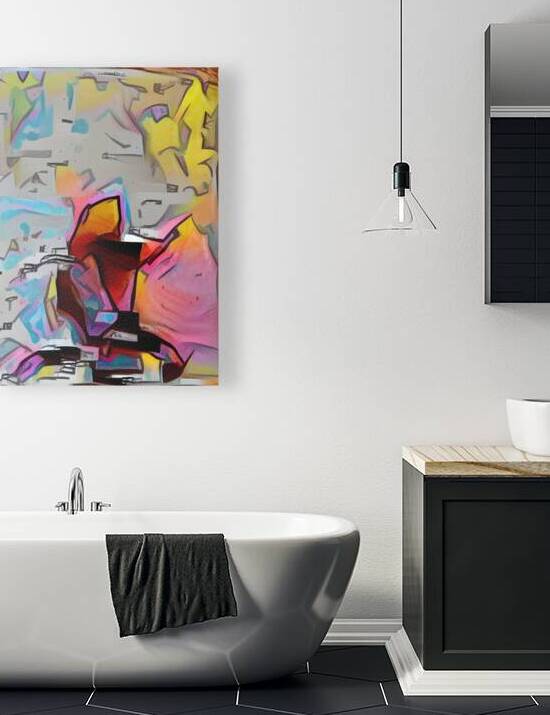 A Colorful Geometric Dream by Luciano