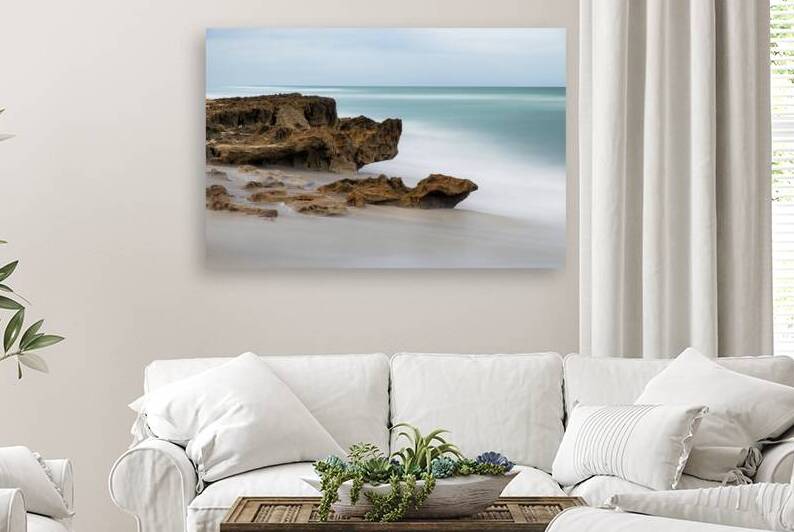 Rocks at Fletcher Beach by Andy Crawford