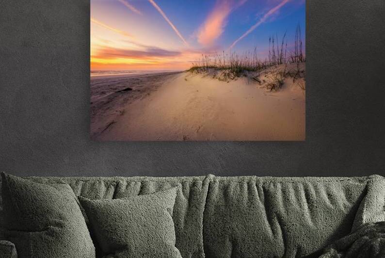 Daybreak on the Beach by Andy Crawford