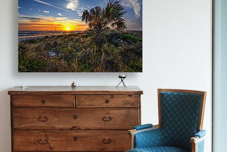 Sunrise Over Fort Mantanzas National Monument by Andy Crawford