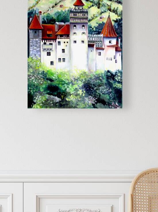 Dracula Castle Transylvanian Heights – The Silent Watcher by Nisuris Art