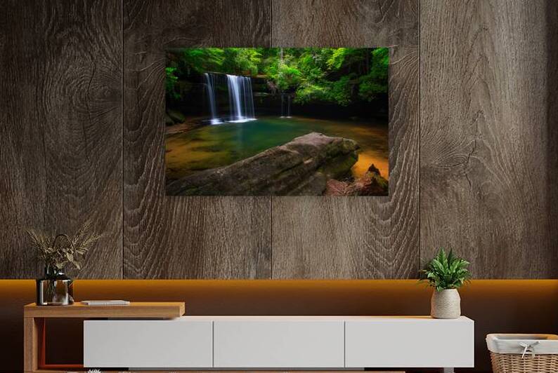 Caney Creek Falls by Andy Crawford