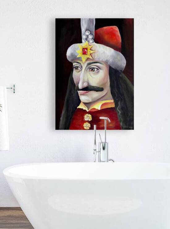 Vlad the Impaler – Symbolic Portrait of Dracula by Nisuris Art