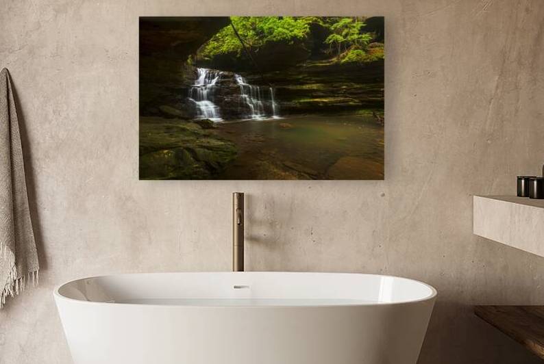 Mize MIll Falls by Andy Crawford