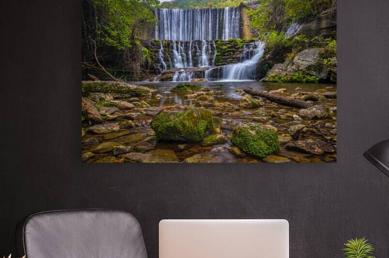 Mirror Lake waterfall by Andy Crawford