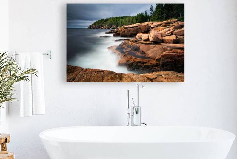 Storm Over Otter Cliffs by Andy Crawford