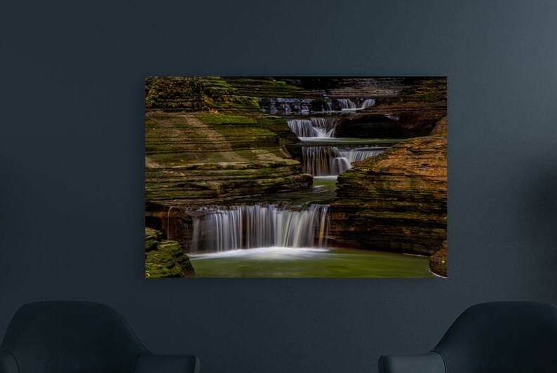 Watkins Glen stairway by Andy Crawford