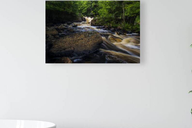 St. Regis River Cascade by Andy Crawford